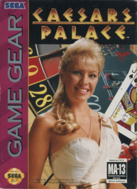 Caesar's Palace Sega Game Gear  box art